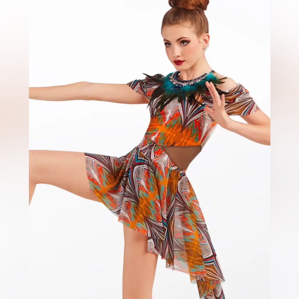 Weissman showtime “Another Pyramid” size SA style 11256 dance recital multicolor
